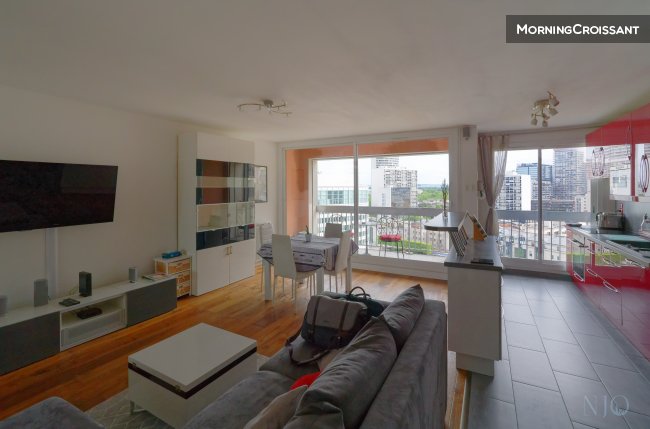 3 rooms, furnished, La Défense