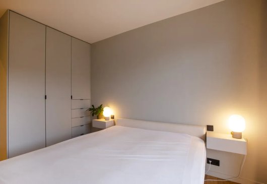 Furnished three-room flat