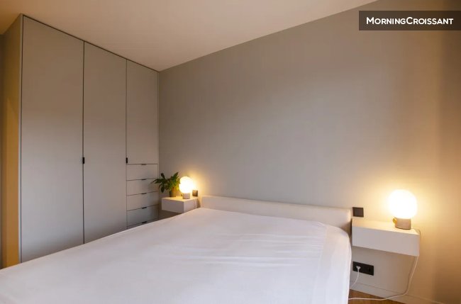 Furnished three-room flat
