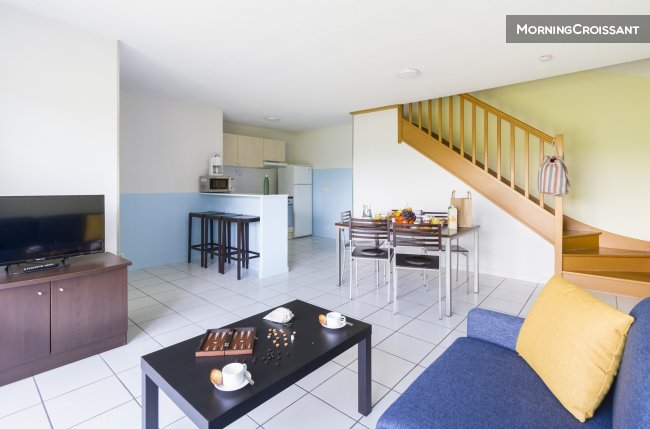 Two bedroom apartment furnished