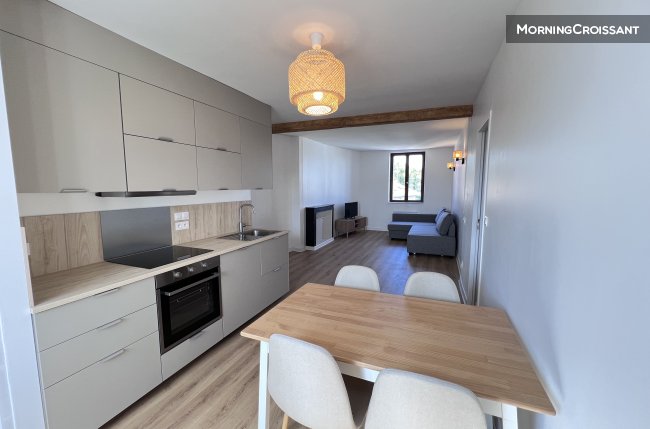 Furnished T3 flat 58m2 - Renovated