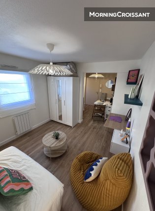 Furnished student studio 22m2