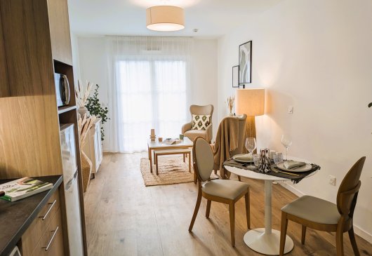 New 2-room apt near the centre