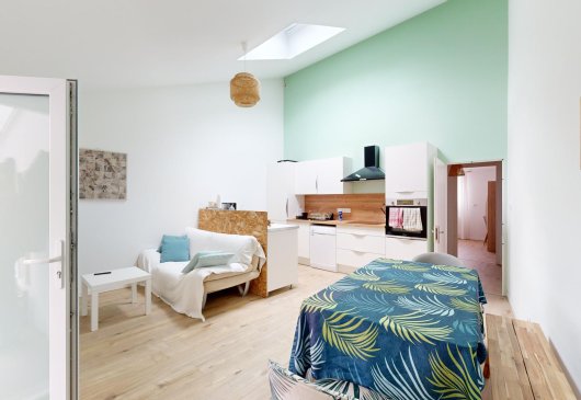 100m2 flat sharing in Rezé