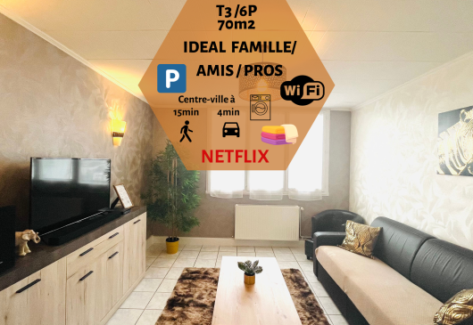 Beautiful T3 5min from the hospital