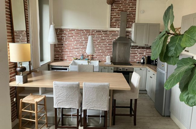 Flat with terrace view