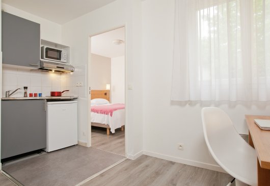 2 Rooms furnished in residence