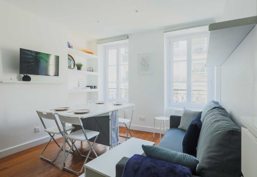 Modern flat 1 bedroom Ternes
