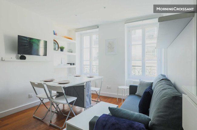 Modern flat 1 bedroom Ternes