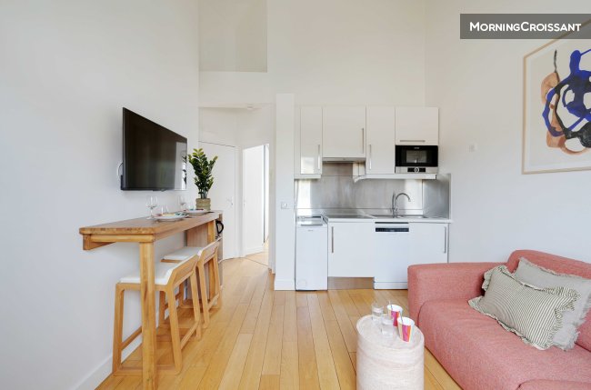 Modern Flat 1 Bedroom Suresnes