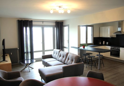 Furnished T3, beautiful view