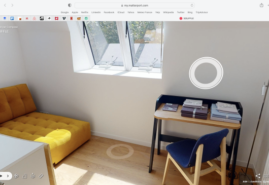 Fully furnished studio