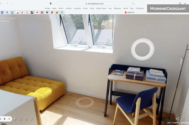 Fully furnished studio