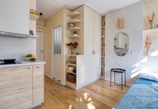 Modern  2-room flat – Belleville