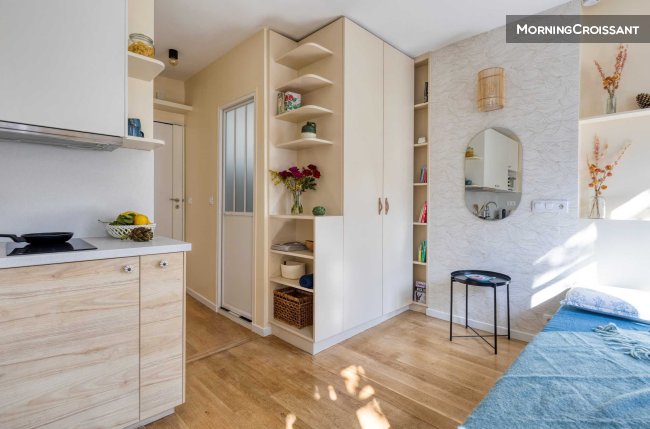 Modern  2-room flat – Belleville
