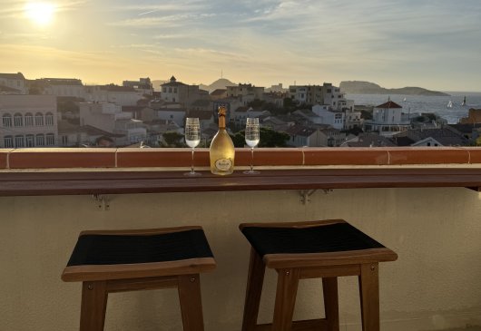 Malmousque: Magnificent sea views