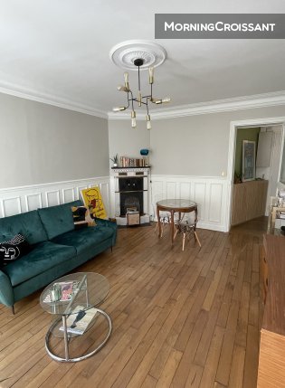 Furnished, 48m2, Louis Blanc