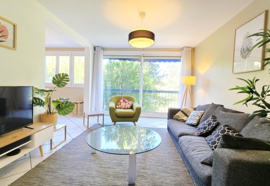 T3 Croix Rousse Balcony Parking