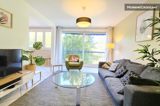 T3 Croix Rousse Balcony Parking