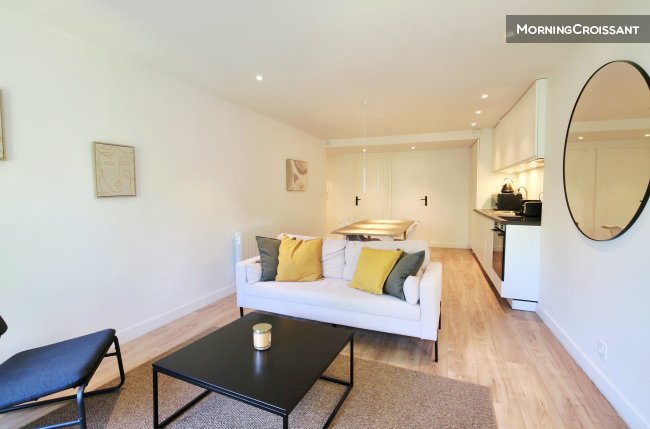 Furnished and equipped T2 Brotteaux