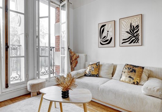 Charming 2 room Parisian flat
