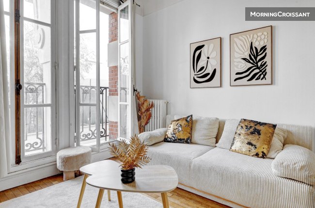Charming 2 room Parisian flat