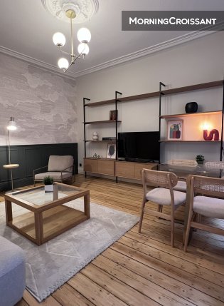 3-room apartment renovated centre