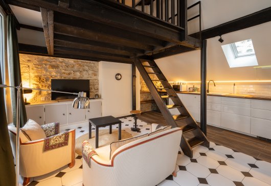 Elegant flat in Paris