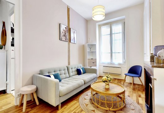 2 rooms furnished in Lyon 6