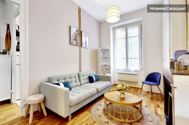 2 rooms furnished in Lyon 6