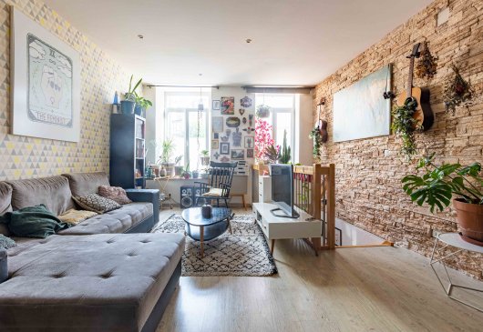 Atypical furnished loft