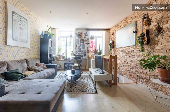 Atypical furnished loft