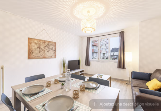 85 m² furnished flat