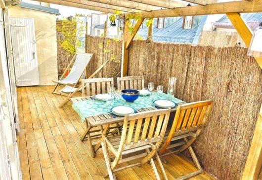 4 Pers with terrace Paris Centre