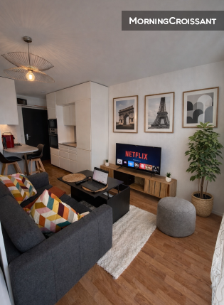 Mini 2-room apt 25m² Smart Home