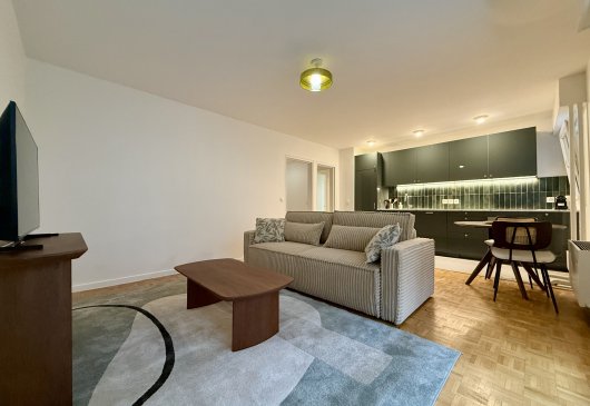 Charming furnished 2P with balcony