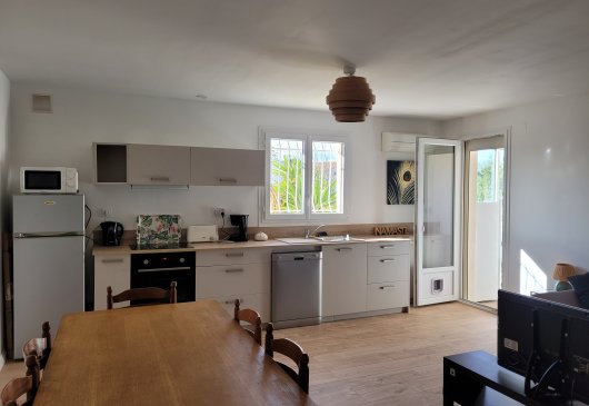 Appart T4 garden veranda calm, sea