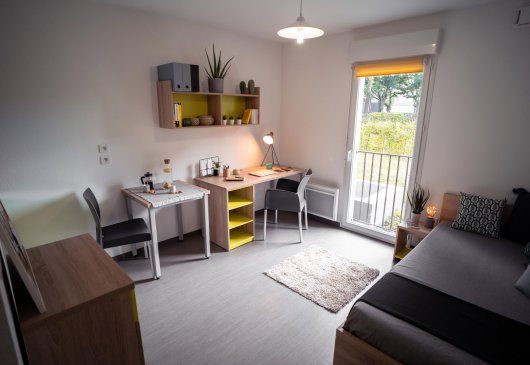 Furnished and equipped 18m² studio