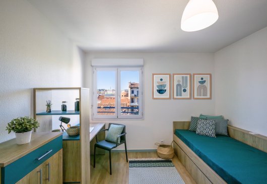 Furnished and equipped 18m² studio