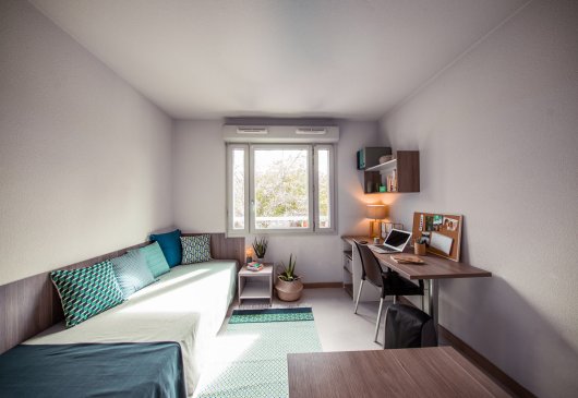 Furnished and equipped 18m² studio