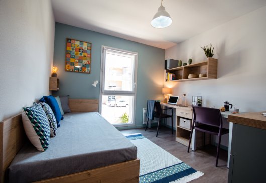 Furnished and equipped 18m² studio