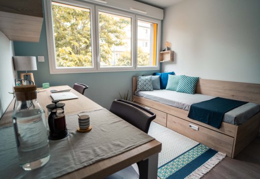 Furnished and equipped 18m² studio