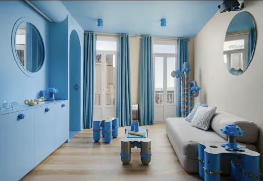 Design flat - Major&Mer view