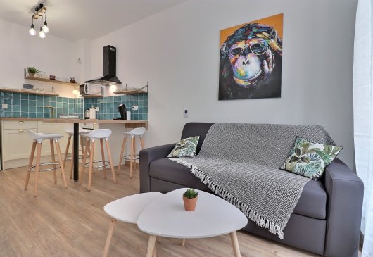 Cosy, renovated one-bedroom flat