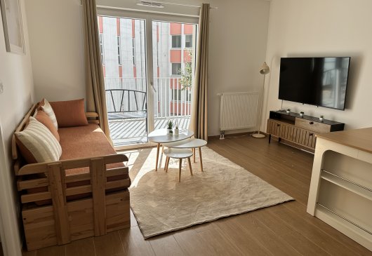 T2 new furnished balcony parking