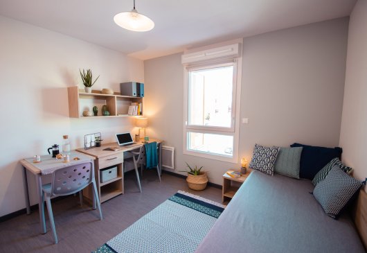 Furnished and equipped 18m² studio