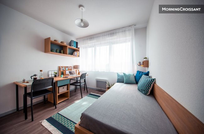 Furnished and equipped 18m² studio