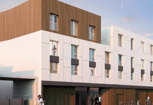 Furnished and equipped 18m² studio