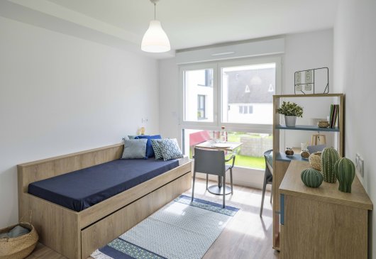 Furnished and equipped 18m² studio