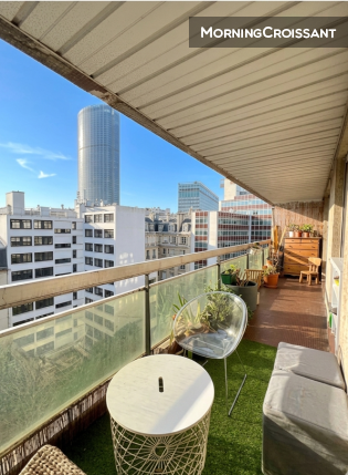 Paris centre with terrace